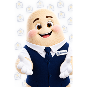 DealsVale welcome mascot